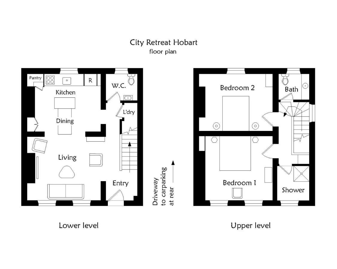 City Retreat Хобарт Экстерьер фото